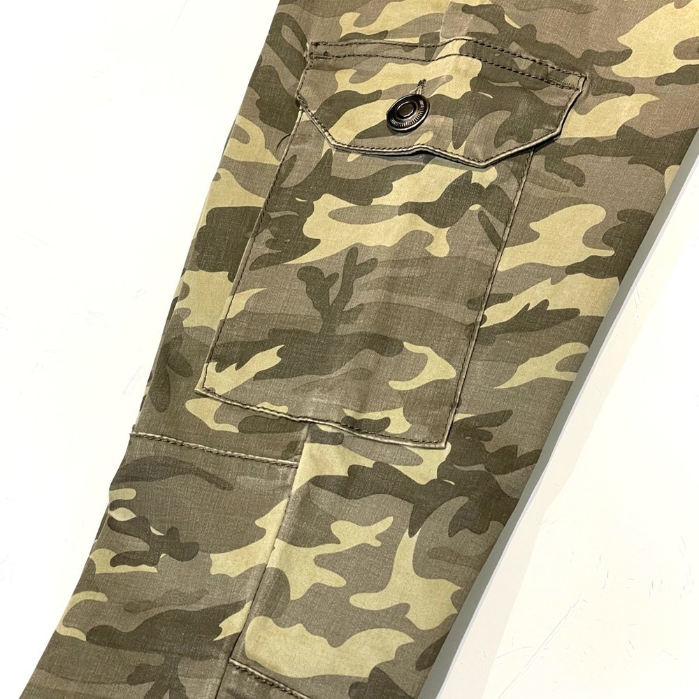 *NEW* Camouflage Cargo Stretch Jegging Pants - Picture 3 of 9